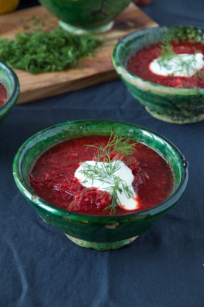 Rezeptbild: Soup-e Borscht - Borschtsch nach persischer Art