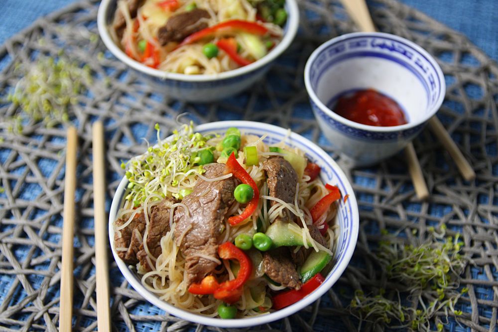Rezeptbild: Thailändischer Rindfleischsalat