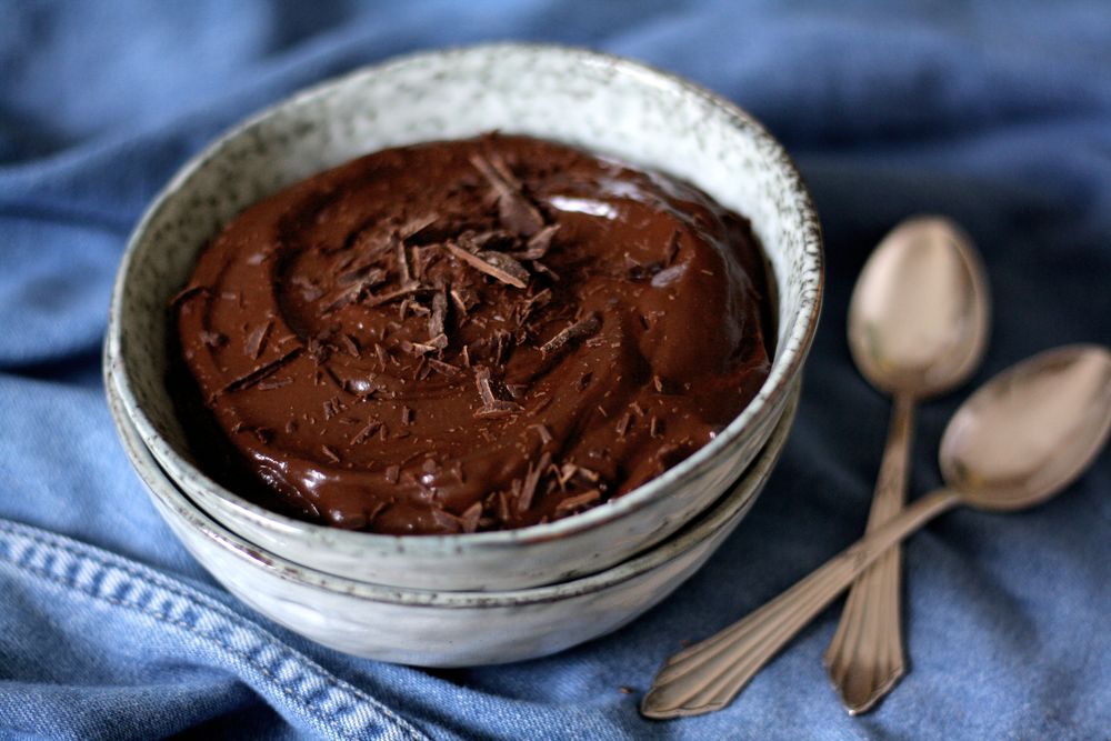 Rezeptbild: 5-Minuten-Schokopudding mit Avocado & Banane