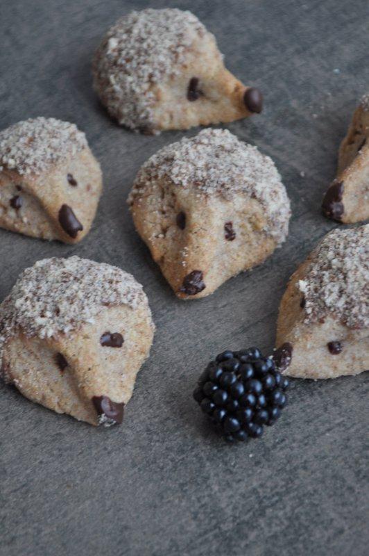 Rezeptbild: Herbstliche Igelkekse