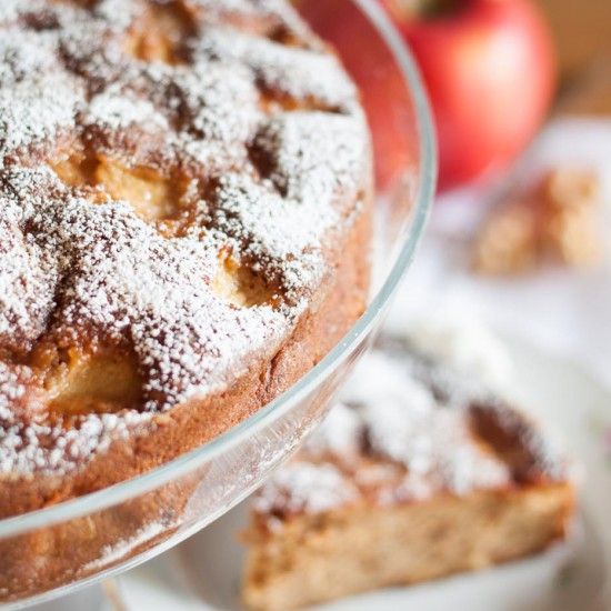 Rezeptbild: Apfelkuchen mit Haselnüssen