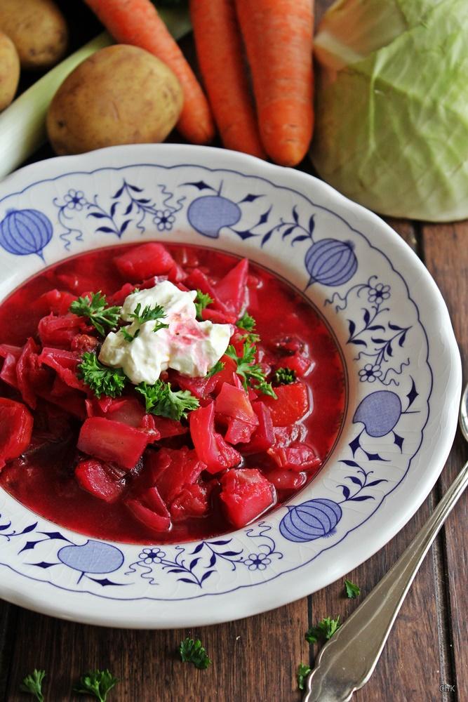 Rezeptbild: Borschtschsuppe - herzhafte Winterküche