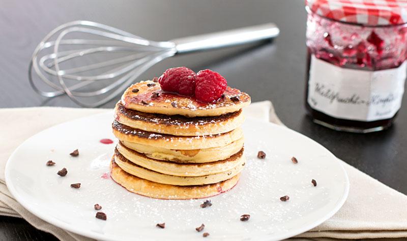 Rezeptbild: Quark-Pancakes