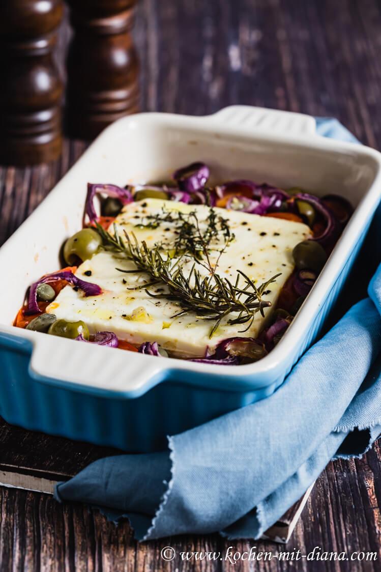 Rezeptbild: Ofen Feta – griechische Art