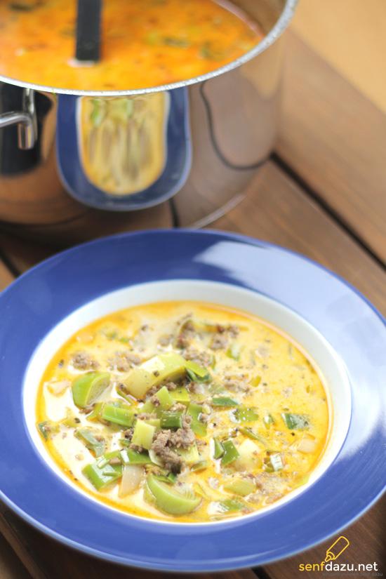 Rezeptbild: Porreesuppe / Lauch Suppe reloaded 