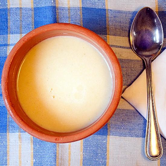 Rezeptbild: Selleriesuppe mit Apfel