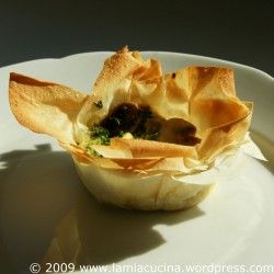 Rezeptbild: Champignons-Tartelettes