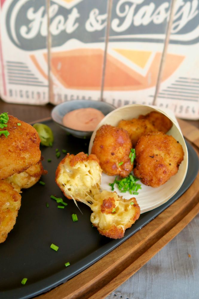 Rezeptbild: Mac ’n’ Cheese Balls