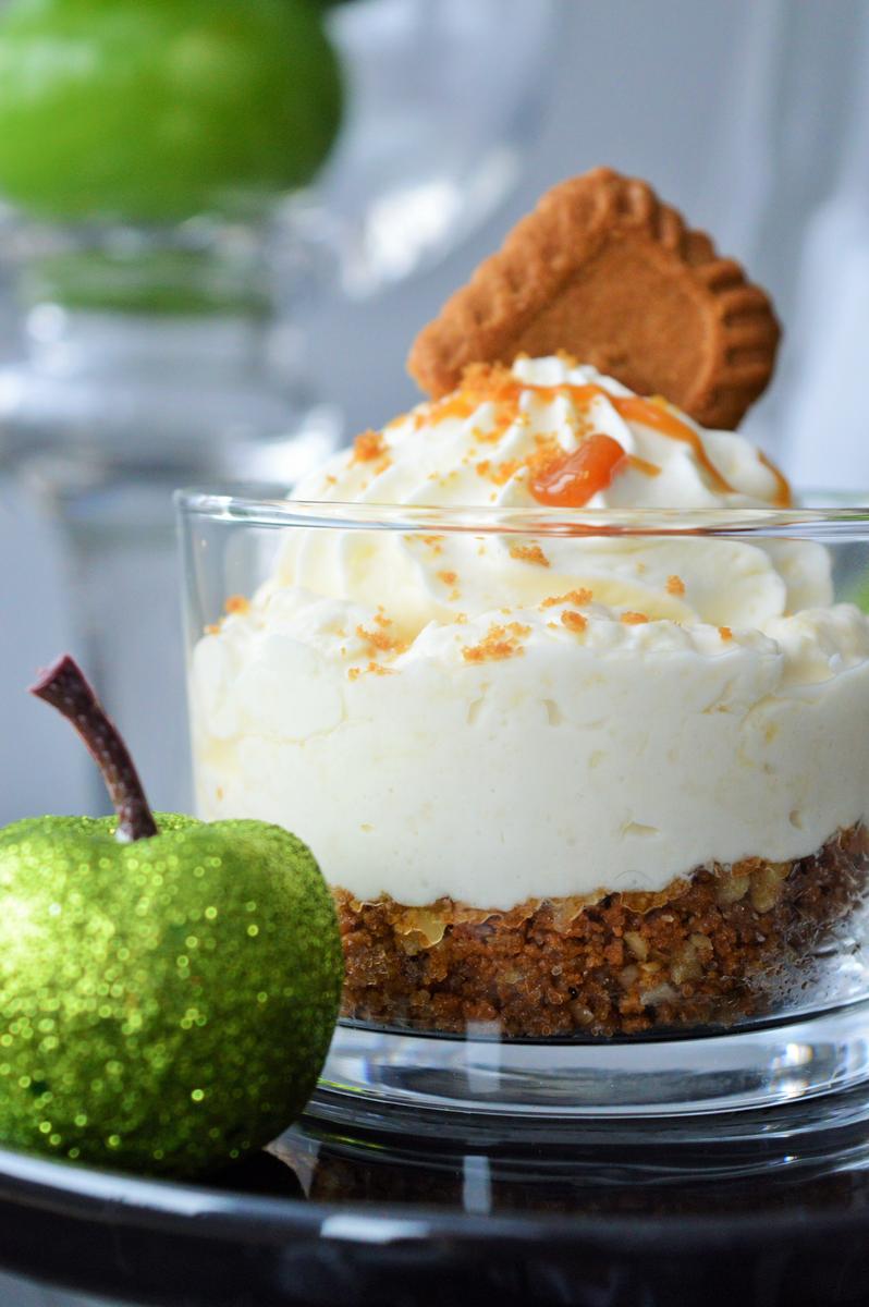Rezeptbild: Apfel-Karamell-Cheesecake im Glas