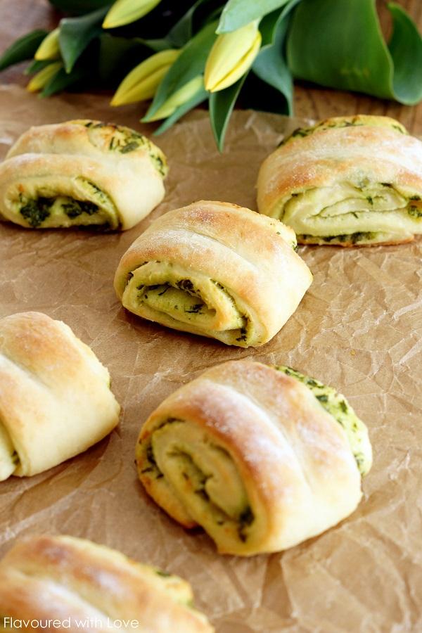 Rezeptbild: Bärlauchbrötchen