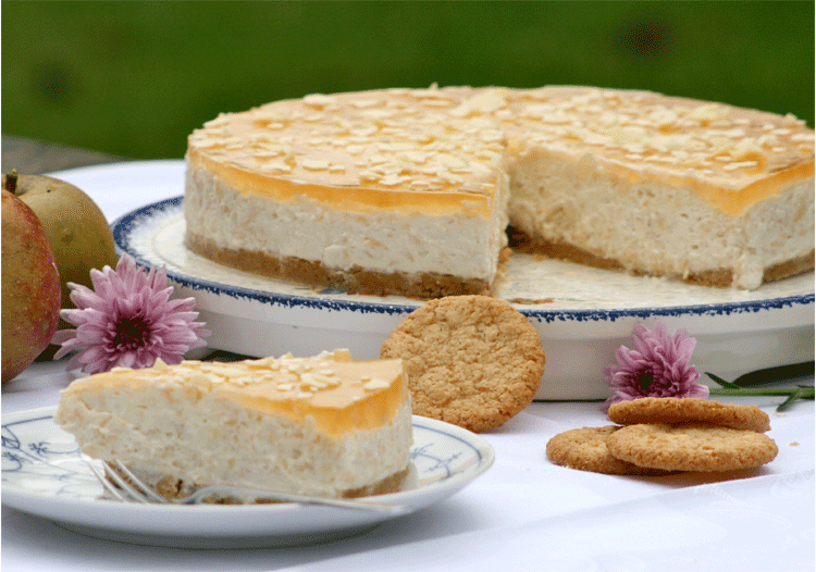 Rezeptbild: Apfel-Schmand-Torte (no bake)