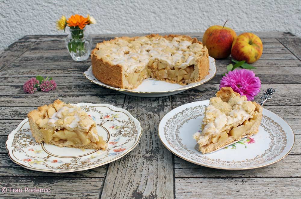 Rezeptbild: Gedeckter Apfelkuchen