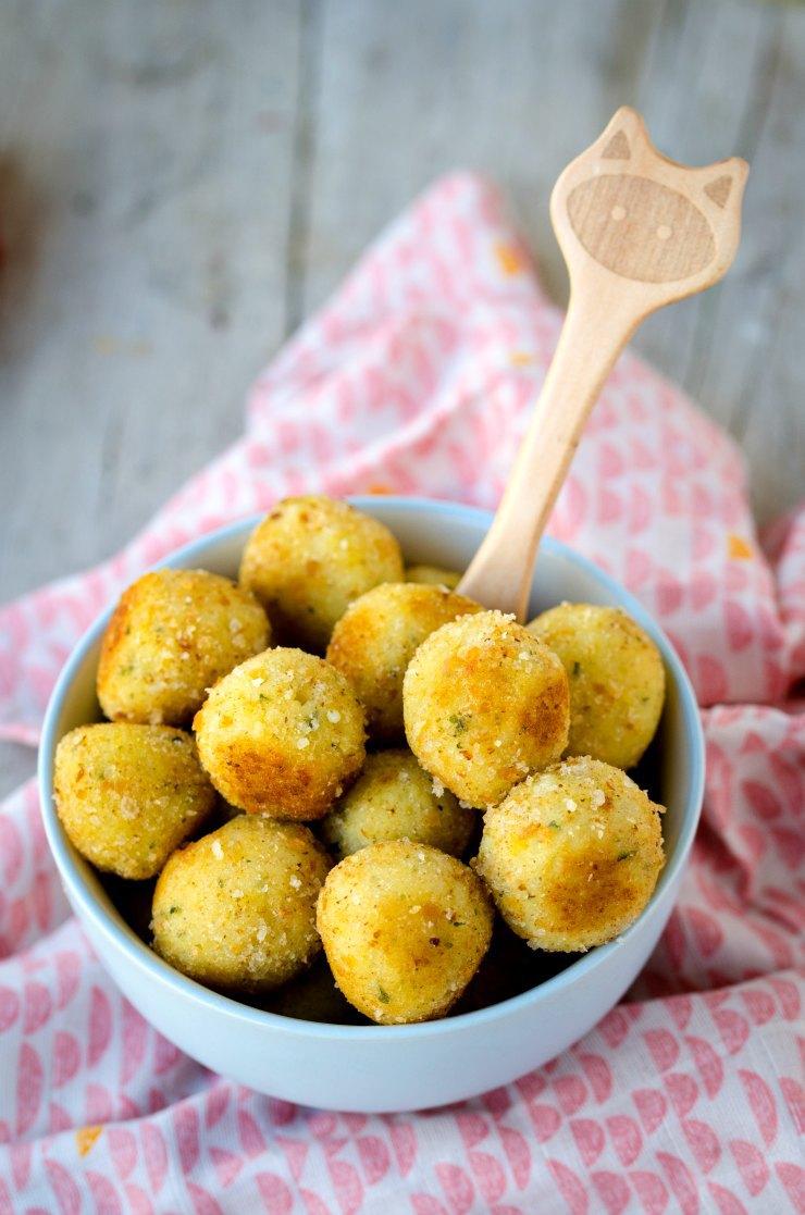Rezeptbild: Hirse-Kartoffel-Bällchen