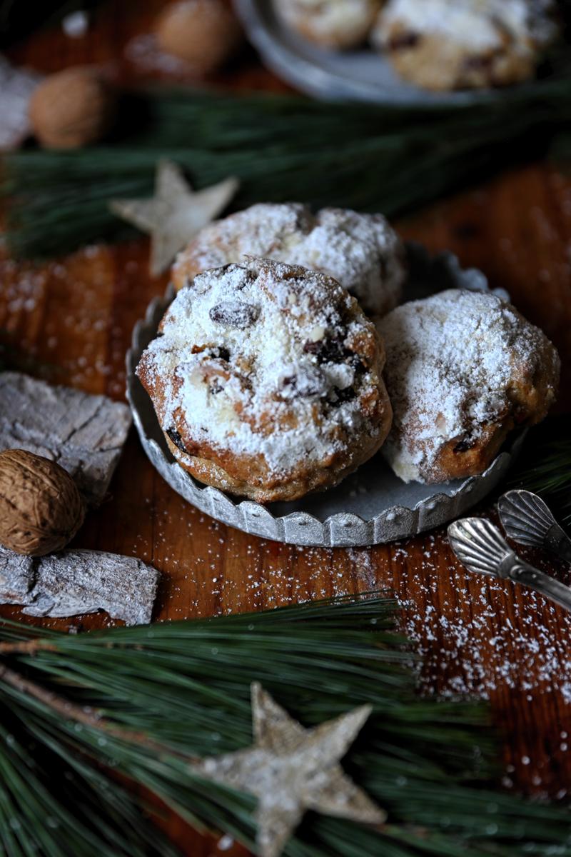 Rezeptbild: MINI QUARKSTOLLEN NACH EINEM REZEPT VON MAMA