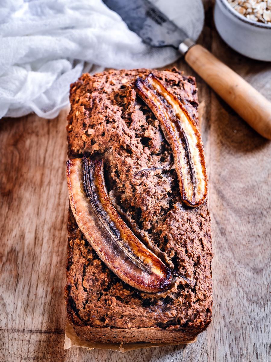 Rezeptbild: Bananenbrot. Zuckerfrei, glutenfrei, vegan
