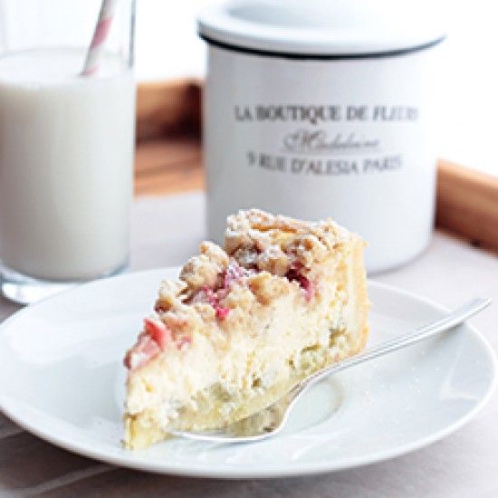 Rezeptbild: Rhabarber-Käsekuchen