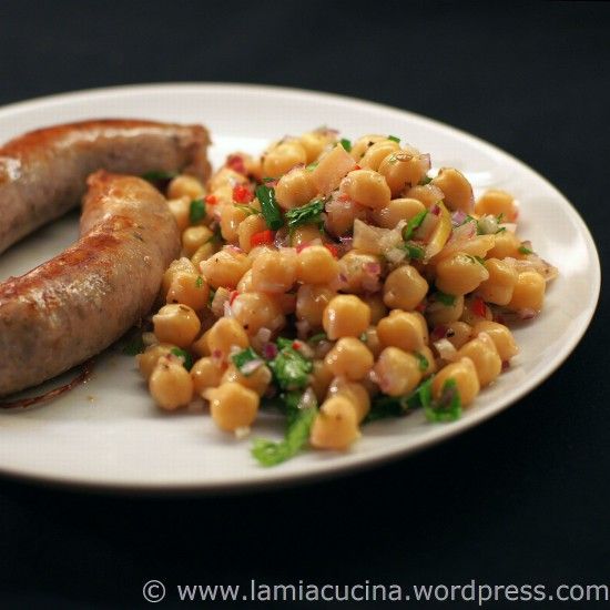 Rezeptbild: Marokkanischer Kichererbsensalat