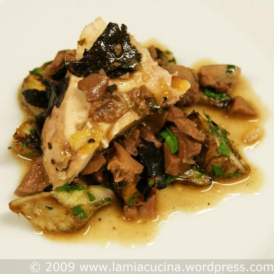 Rezeptbild: Perlhuhn in vin jaune