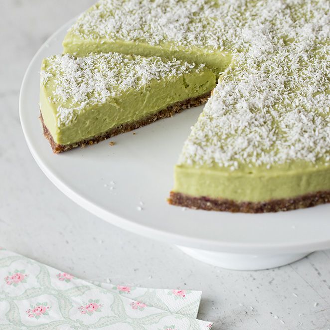 Rezeptbild: Avocado-Limetten-Tarte