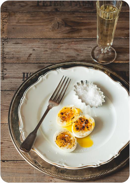 Rezeptbild: Oeuf brûlée - brûlierte Eier