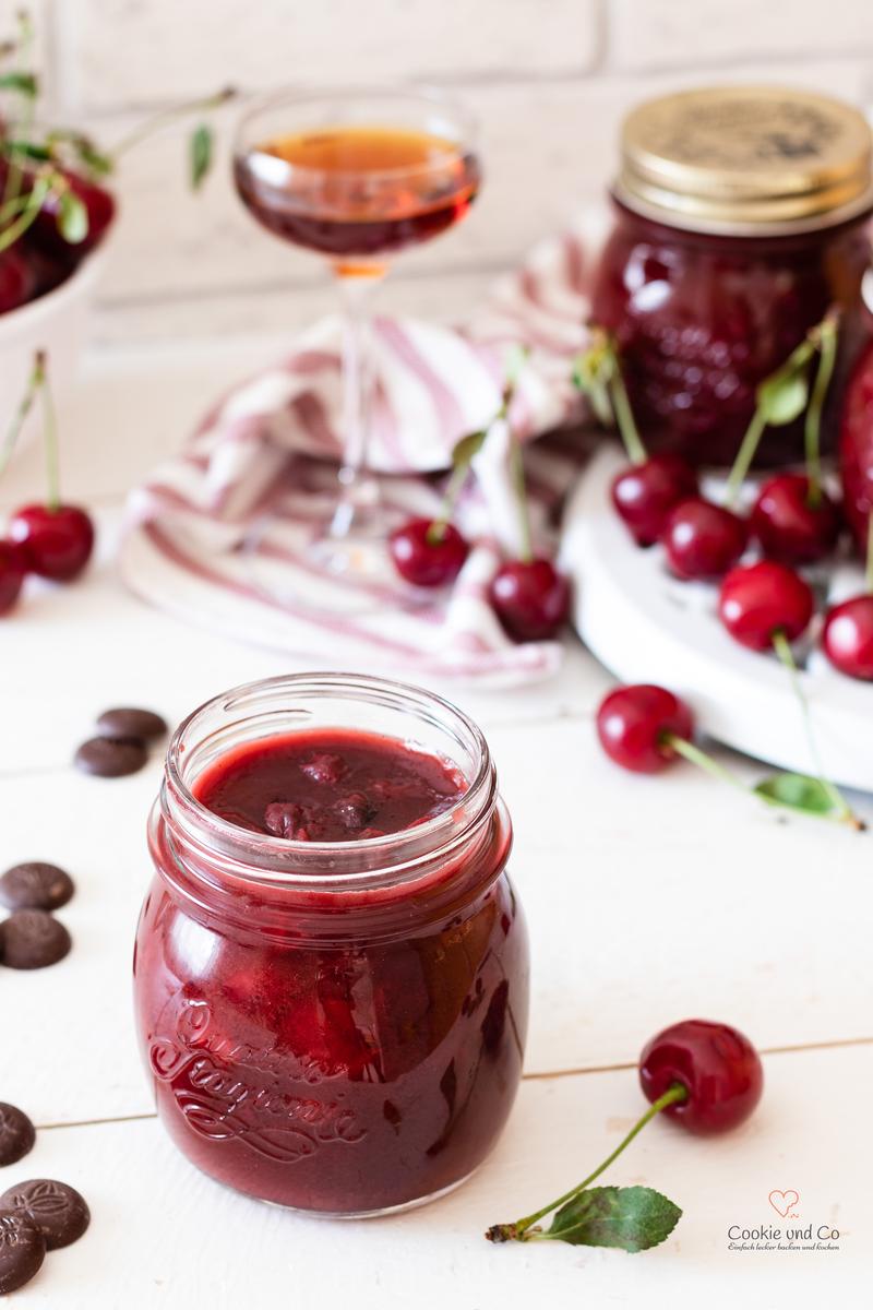 Rezeptbild: Kirsch-Konfitüre deluxe