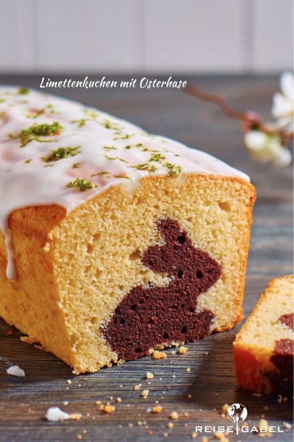 Rezeptbild: Limettenkuchen mit Osterhase
