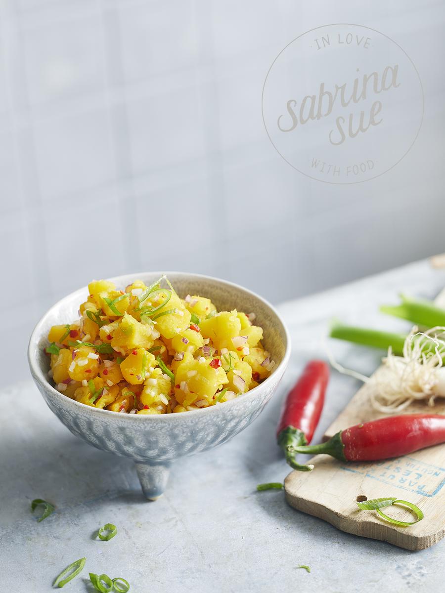 Rezeptbild: Balinesischer Kürbis Salat – schnell und einfach