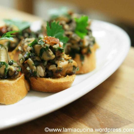 Rezeptbild: Miesmuschel Crostini