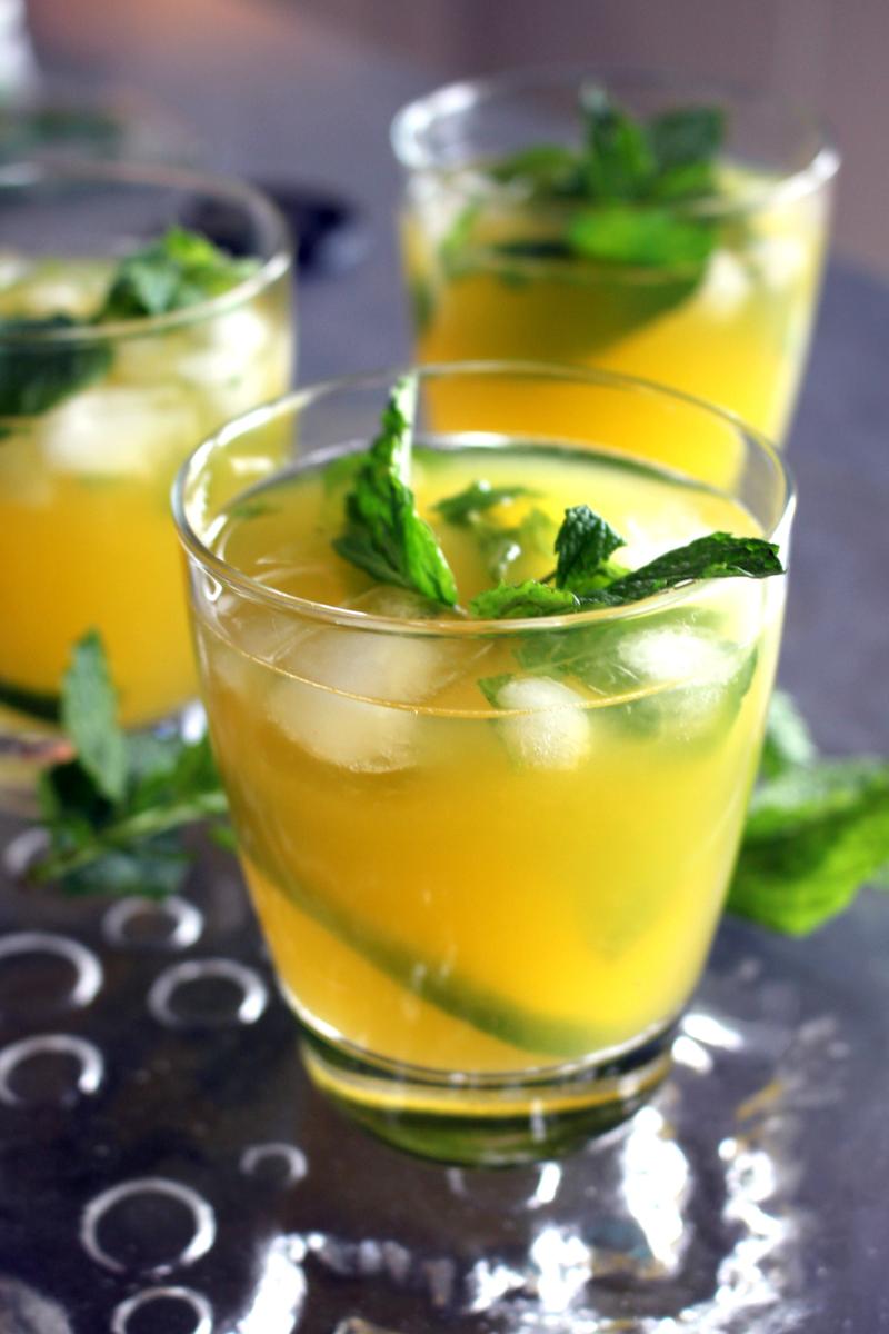 Rezeptbild: Mango und Orangen Mojito