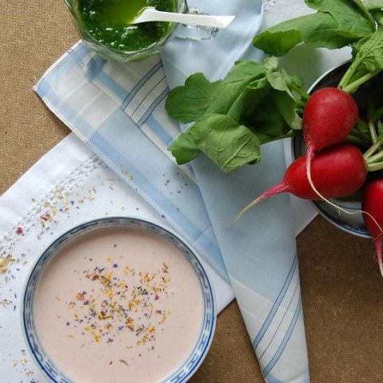 Rezeptbild: Sommerliche Radieschensuppe