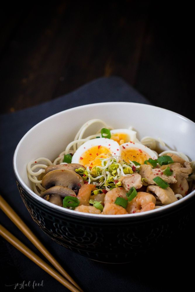 Rezeptbild: Aromatische Ramensuppe schnell und einfach
