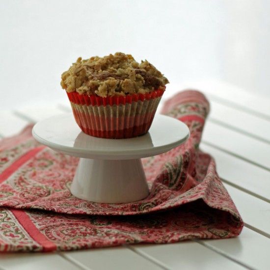 Rezeptbild: Möhren Muffins mit Streusel