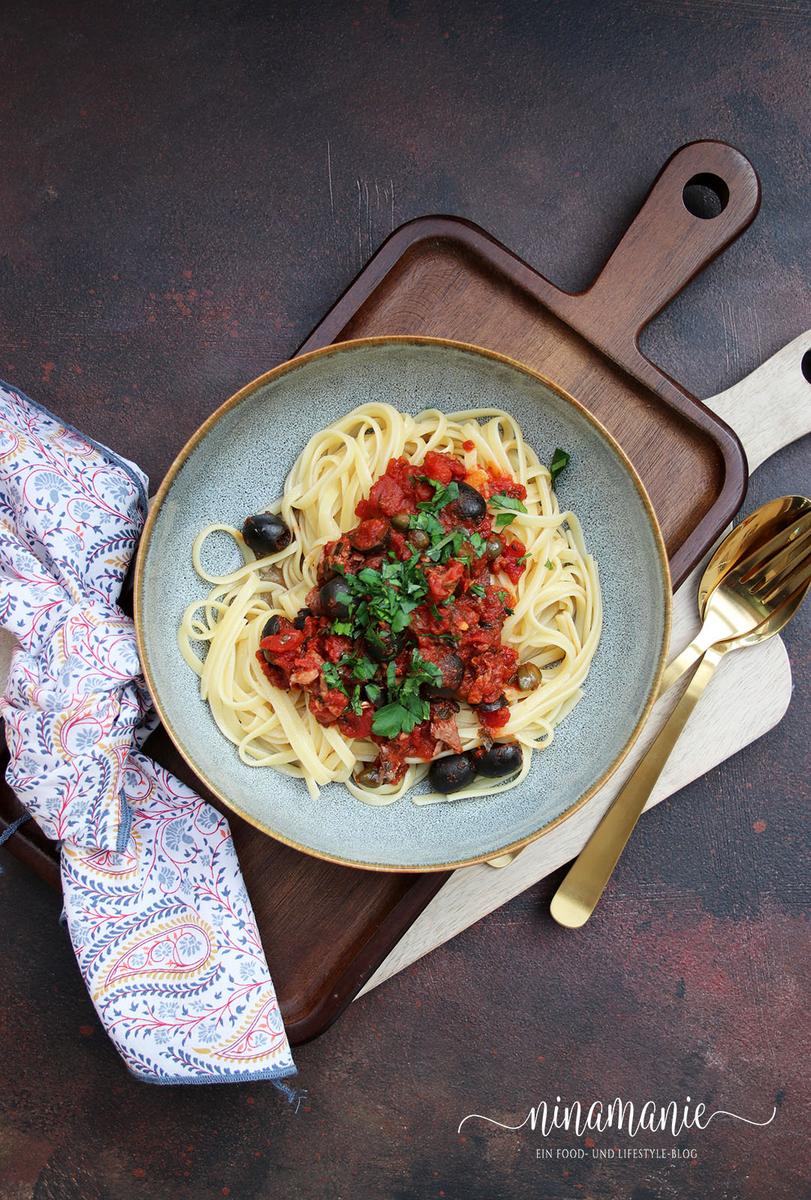 Rezeptbild: Spaghetti alla Puttanesca