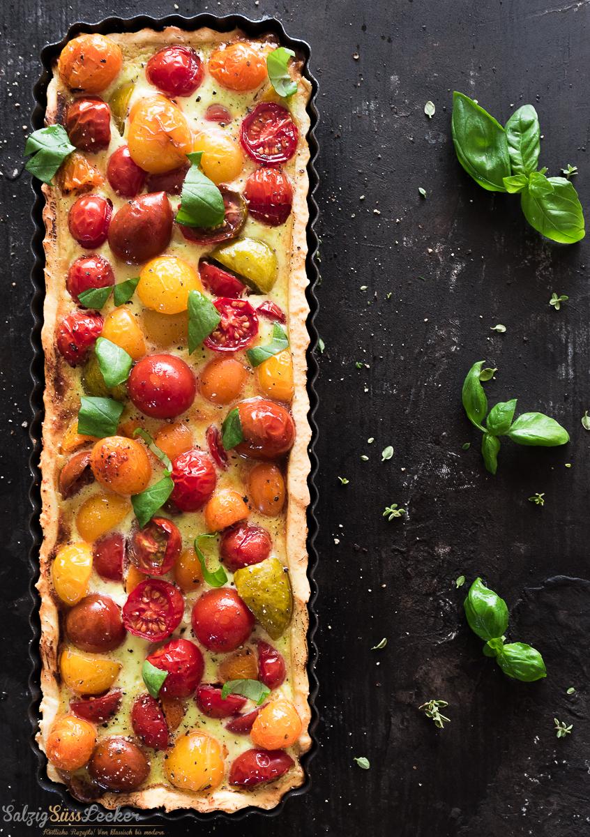 Rezeptbild: Tomaten-Tarte