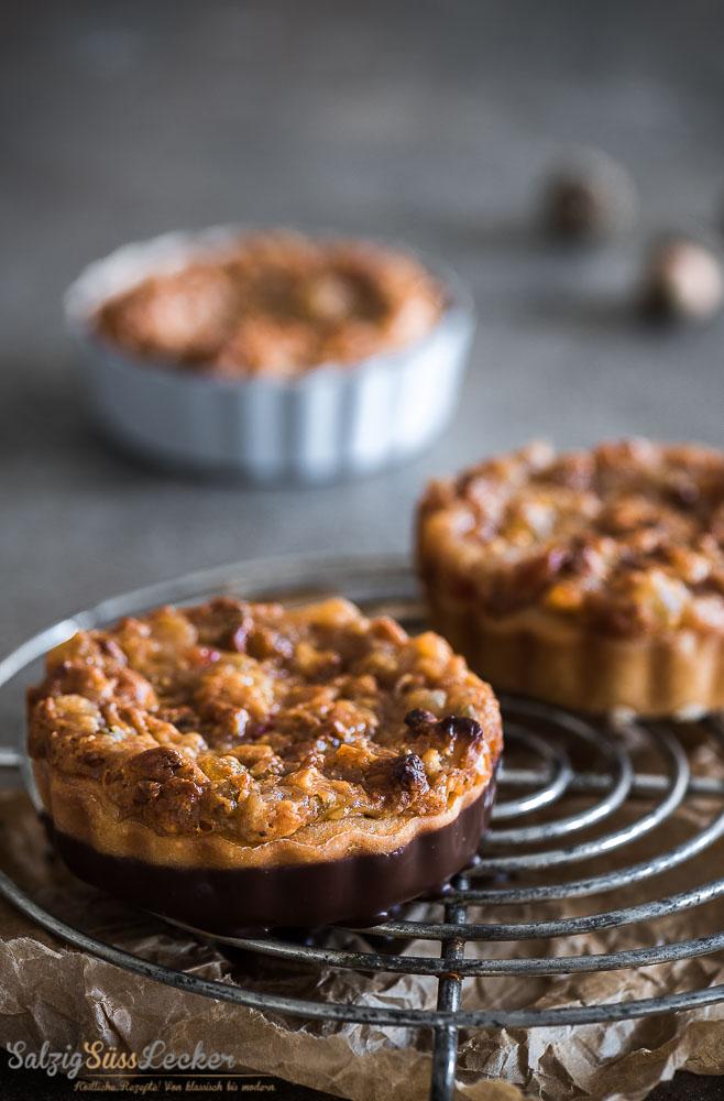 Rezeptbild: Florentiner Törtchen - eine Weihnachtsleckerei
