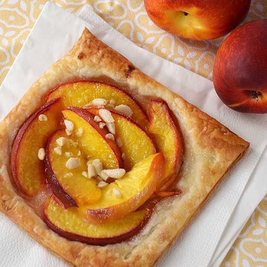 Rezeptbild: schnelle Nektarinen Tartes