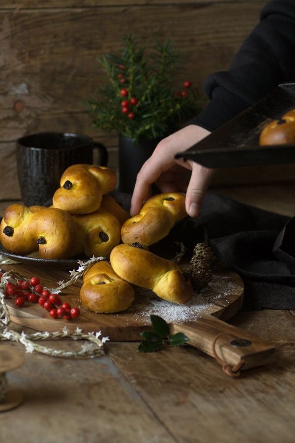 Rezeptbild: Schwedische Lussekatter