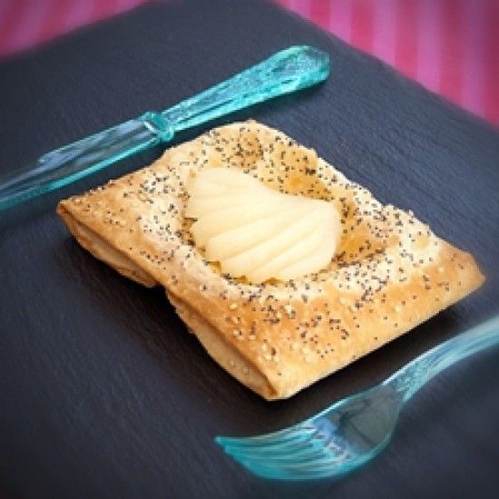 Rezeptbild: Feta, Filo & Pears -