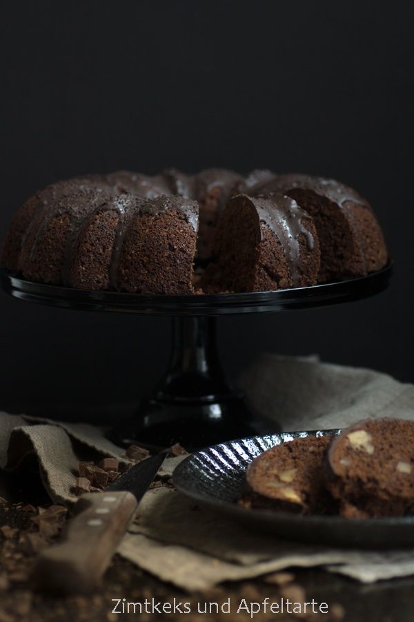 Rezeptbild: Schokokuchen mit Walnüssen und Zucchini