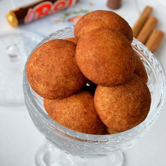 Rezeptbild: Snickerdoodles mit Rollo-Füllung