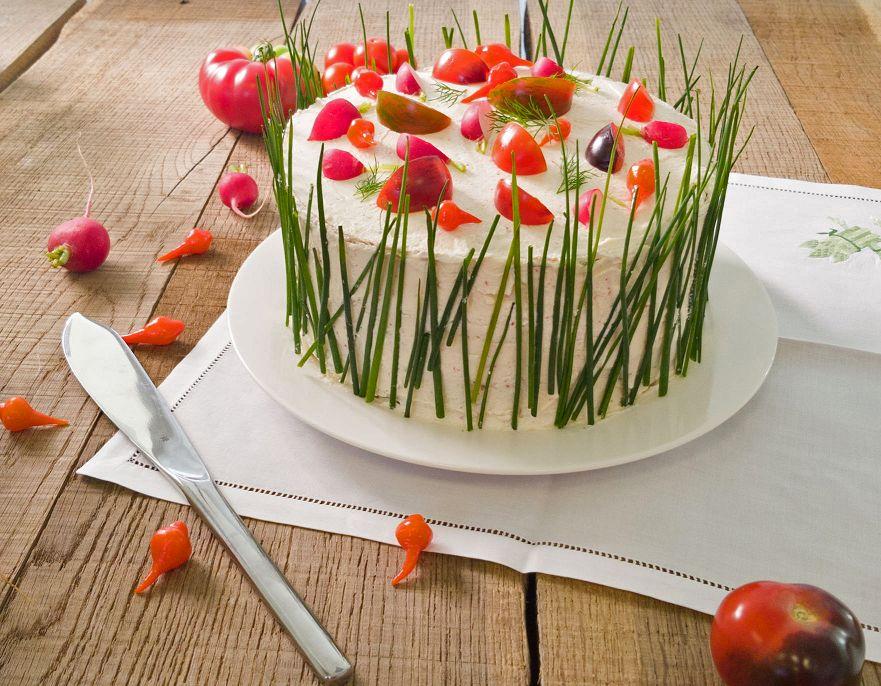 Rezeptbild: Schwedische Smörgas Sandwich Torte