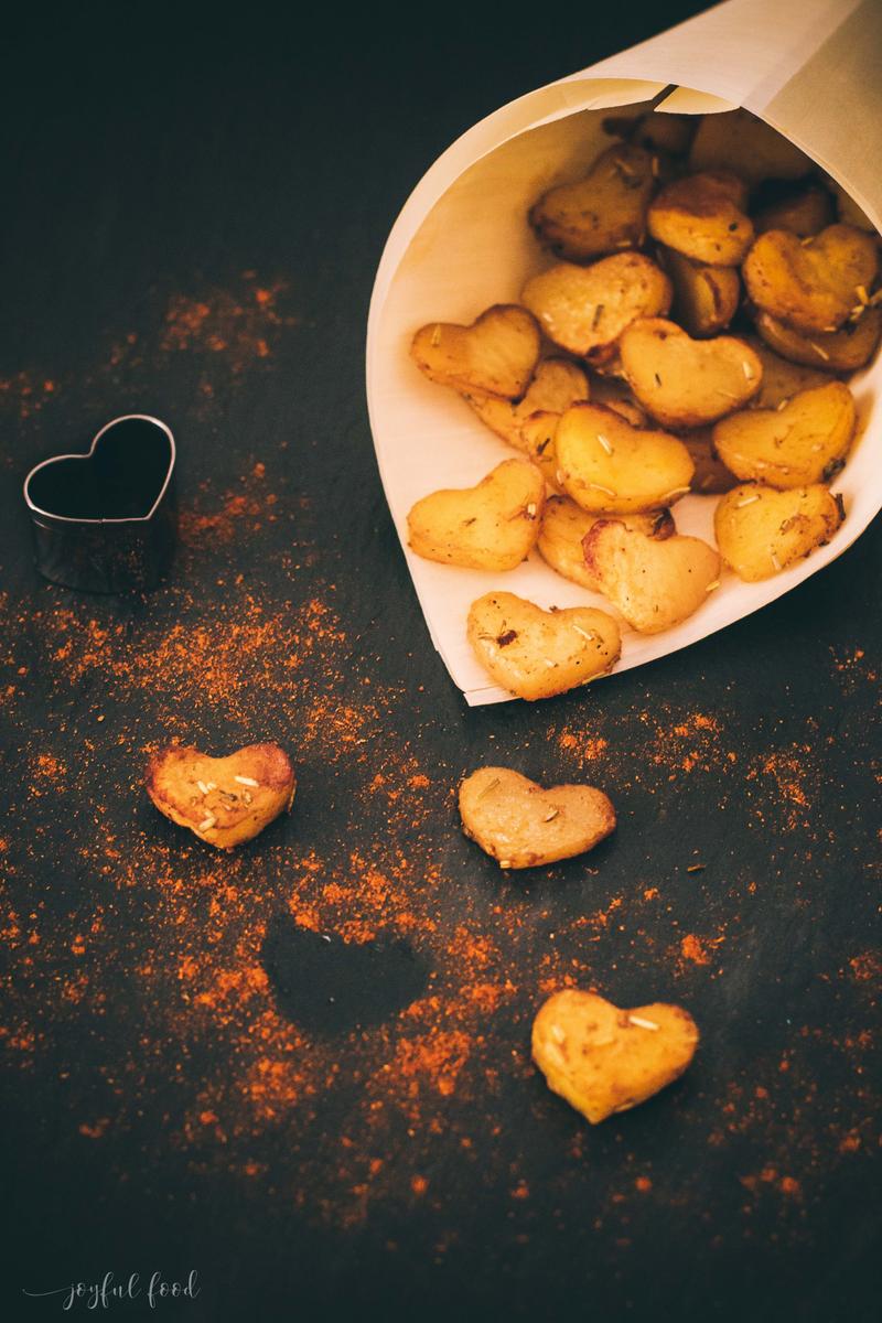 Rezeptbild: Kartoffelherzen - herrlich herzhaft zum Valentinstag
