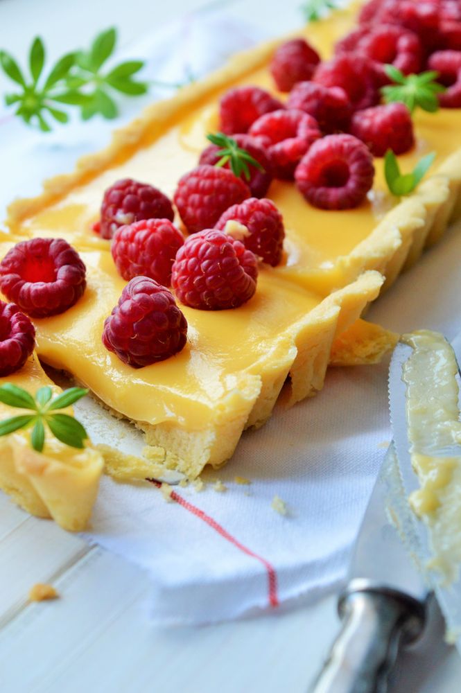 Rezeptbild: Himbeere Tarte 