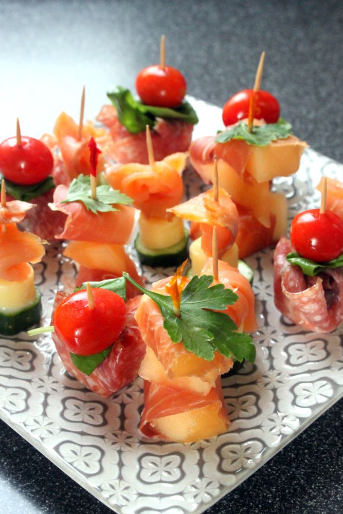 Rezeptbild: Drei verschiedene Fingerfood