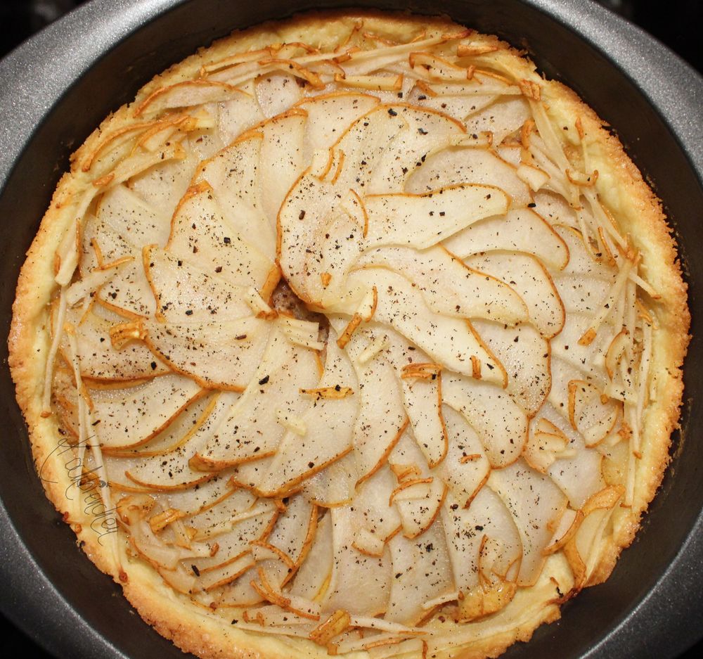 Rezeptbild: Birnentarte