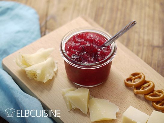 Rezeptbild: Himmlisches Cranberry-Apfel-Chutney – #LiebeimGlasdasBuch
