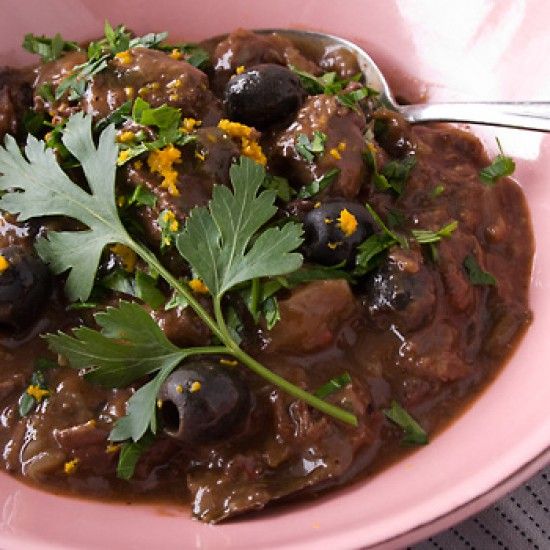 Rezeptbild: Rinderragout aus dem Languedoc