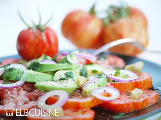 Rezeptbild: Ein Ausflug in die Karibik mit herrlichen Tomaten – mal nicht die einfache Caprese, die jeder kennt