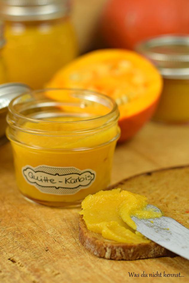 Rezeptbild: Kürbis-Quitten Marmelade