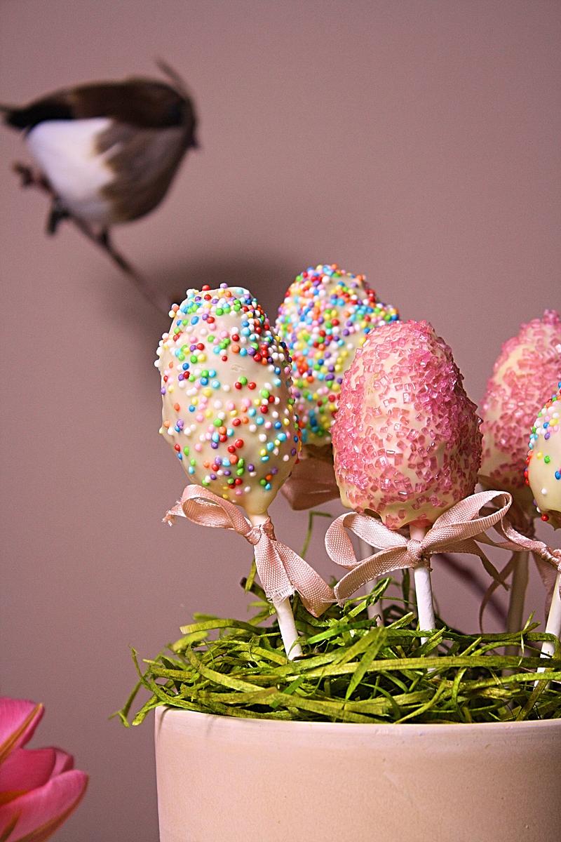 Rezeptbild: Ostereier Cakepops